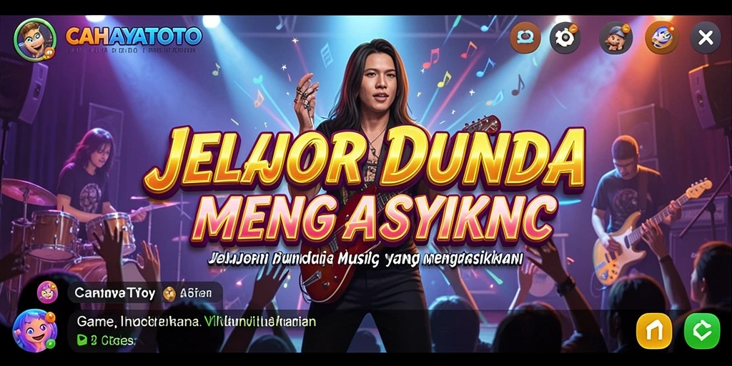 Gameplay seru dalam CAHAYATOTO, nikmati musik dan tantangan.