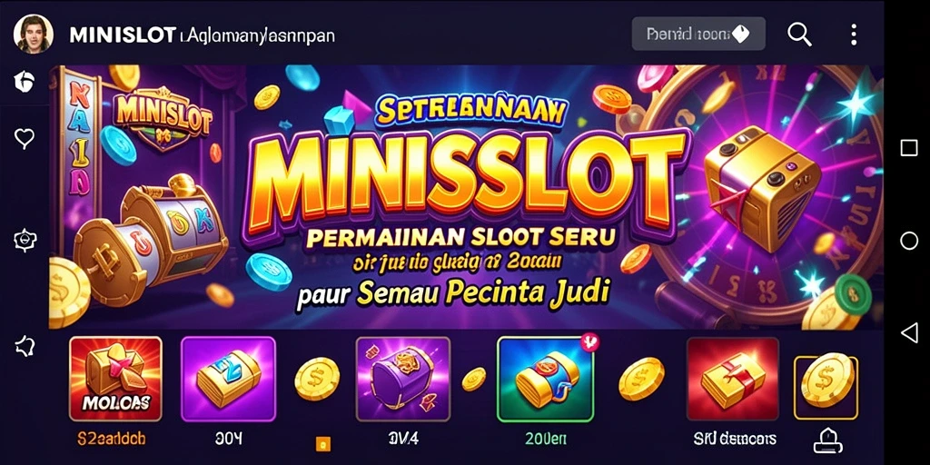 Tampilan gameplay menarik dari MINISLOT dengan fitur bonus yang menggiurkan.